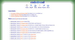 Desktop Screenshot of codedread.com